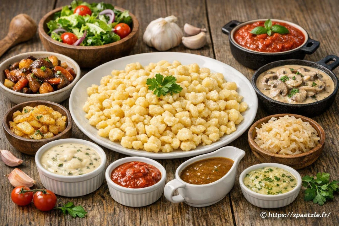 Sauce pour spaetzle : les meilleurs accompagnements pour les réussir