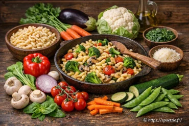 Quels légumes associer avec les spaetzle pour un plat savoureux ?
