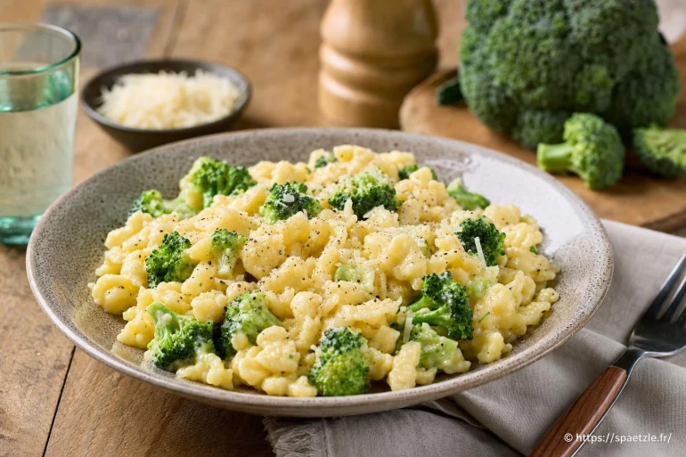 Spaetzle au brocoli : une recette saine et gourmande à tester