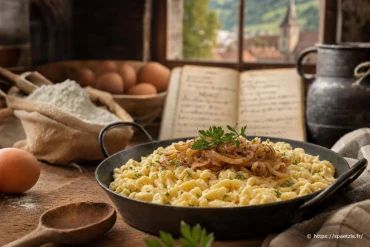 Les origines mystérieuses des spaetzles : d’où viennent ces pâtes uniques ?