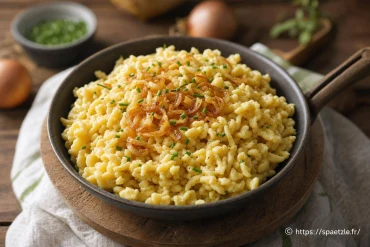 Quel goût ont les spaetzle ?