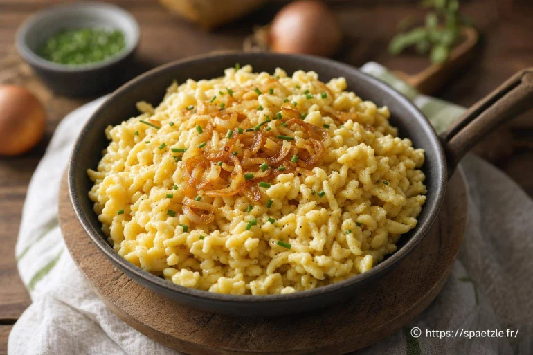 Quel goût ont les spaetzle ?