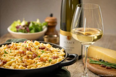 Quel vin choisir avec des spaetzle ?