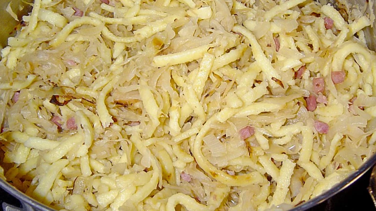 Spaetzle à la choucroute