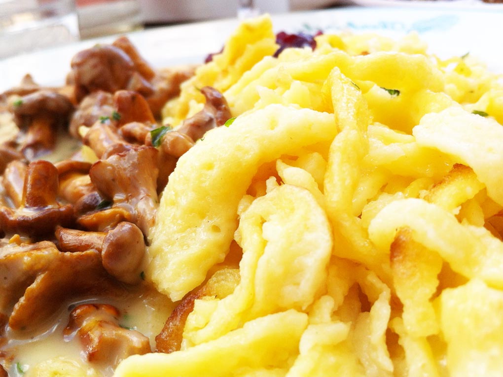 Spaetzles aux légumes