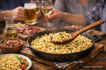 Les spaetzles : un symbole de convivialité et de partage