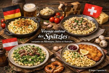Voyage autour des spätzles : découvrez les variantes en Allemagne, Suisse et Autriche