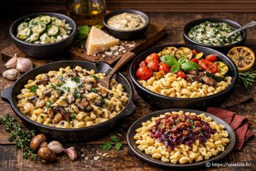 Recettes originales d’accompagnements pour spaetzles à découvrir