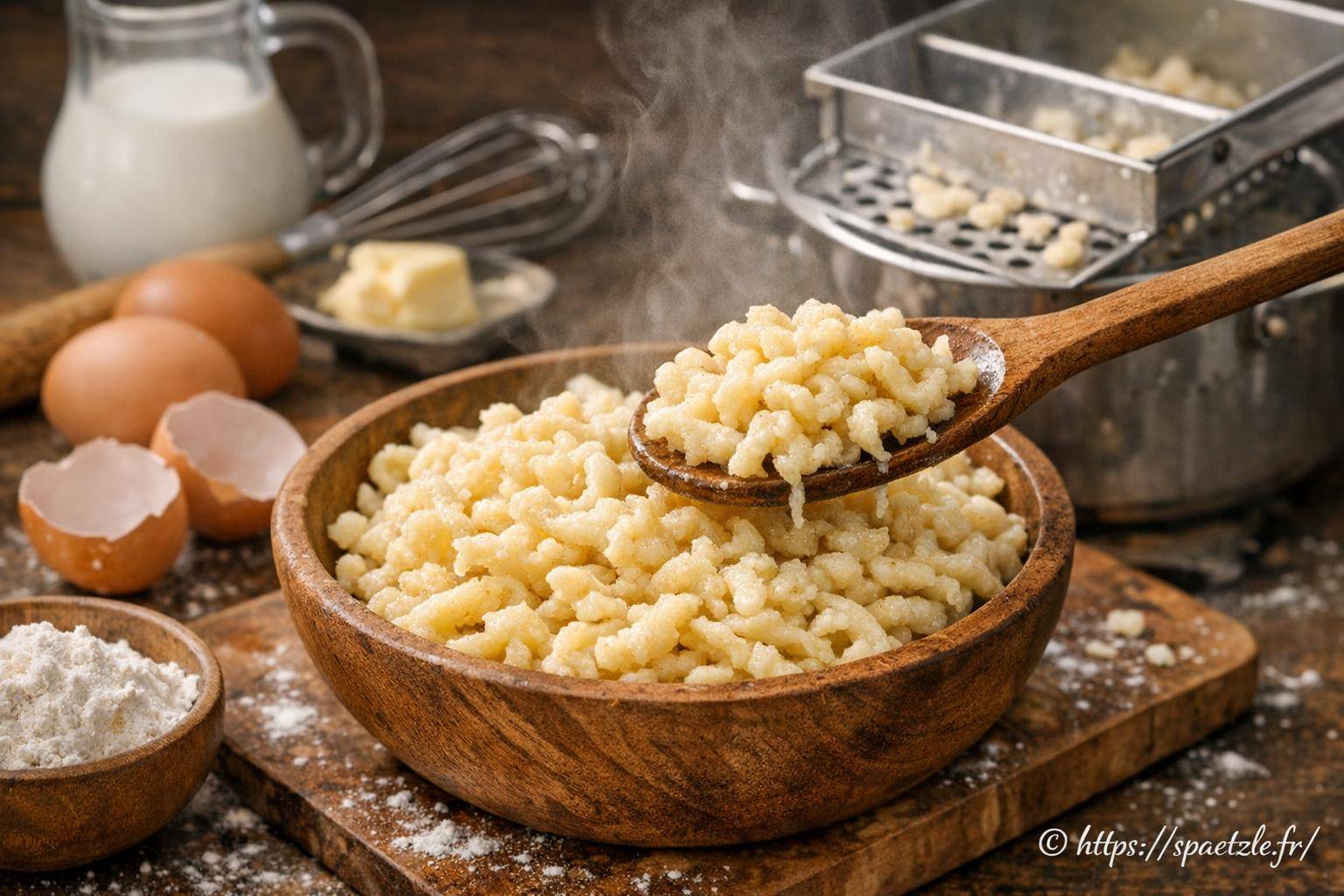 Comment obtenir des spaetzles moelleux et aérés facilement ?