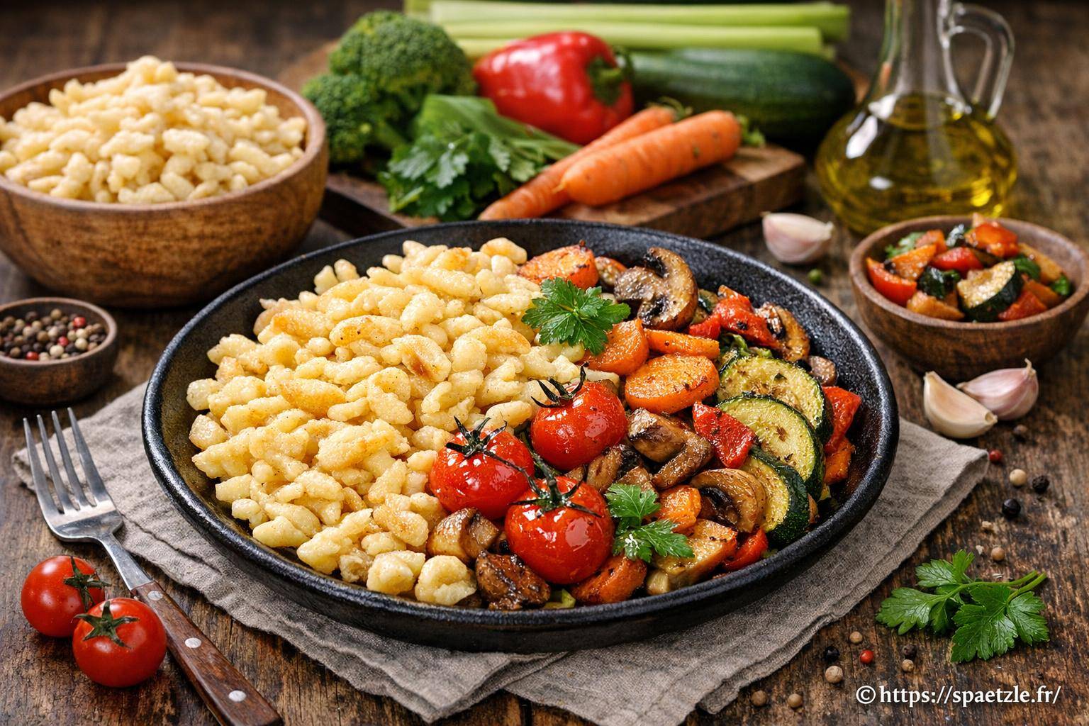 Spaetzles et légumes : quelles associations savoureuses pour vos repas ?