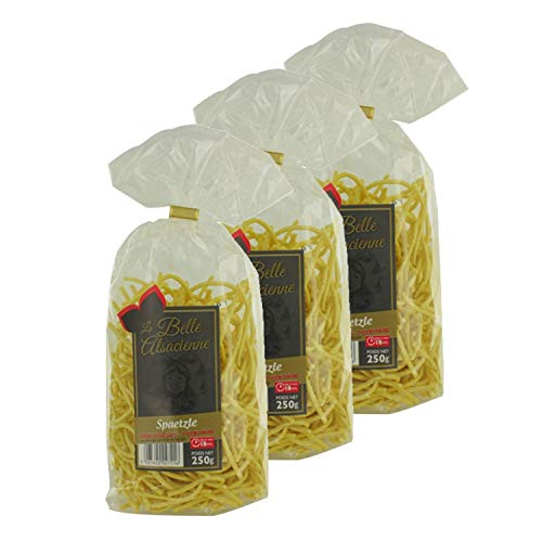 Lot 3x Pâtes aux oeufs Spaetzle IGP France - La Belle Alsaci