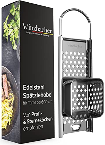 Winzbacher® Râpe à spätzle en acier inoxydable avec râpe à p